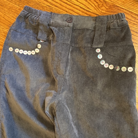 Jeans that’s are grey baggy from the top , tight bottom size 12, vintage . - Picture 5 of 10